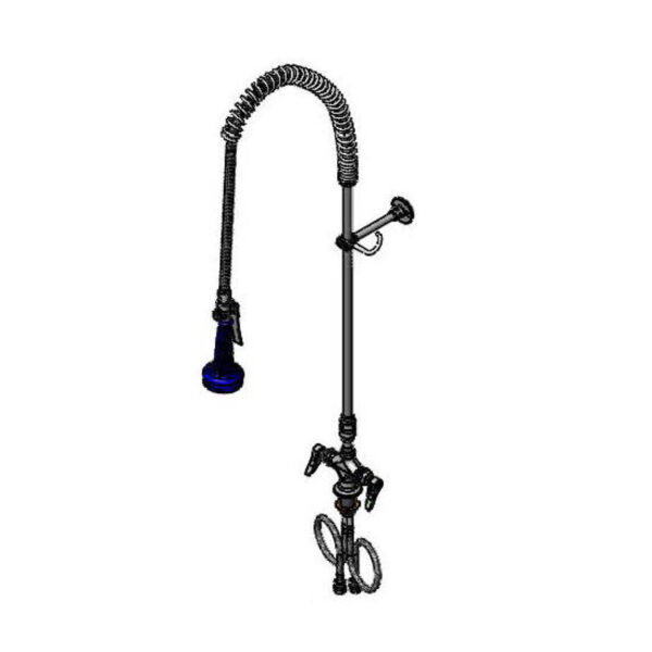 T&S  B-0113-V-B08C  Easyinstall PRU, Spring , 1-Hole, Flex Lines