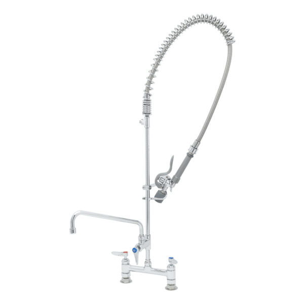 T&S  B-0123-12CRBJST  EasyInstall PRU, 8'' Deck mt Base, Ceramas, ADF 12''