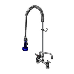 T&S  B-0123-A12-08  Easyinstall PRU, Spring , Deck mt, 8'' Cntrs, 12''  Fct,