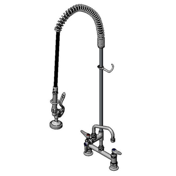 T&S  B-0123-ADF06  Easyinstall PRU, Spring , Deck mt, 8'' Cntrs, 6''  Fct