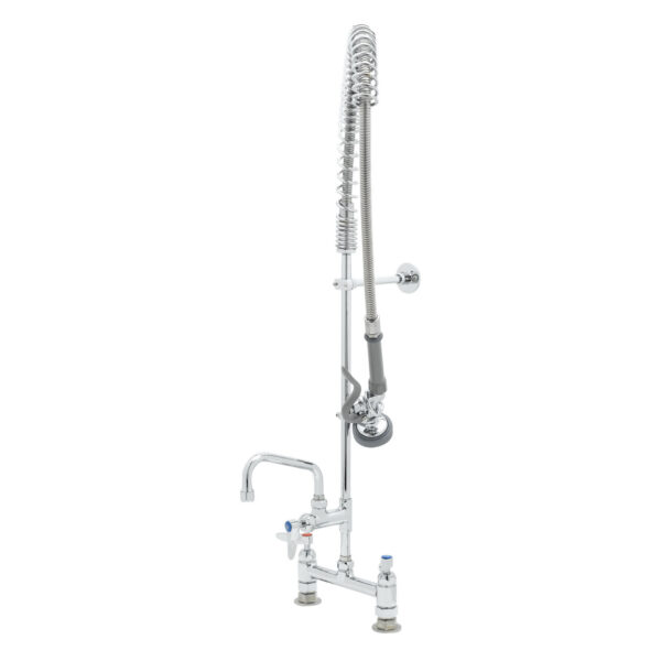 T&S  B-0123-ADF06-B  Easyinstall PRU, Deck mt, 8'' Cntrs, 6'' Fct, Wall Brkt