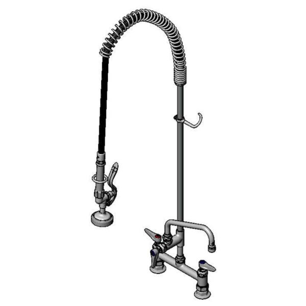 T&S  B-0123-ADF08  Easyinstall PRU, Spring , Deck mt, 8'' Cntrs, 8''  Fct