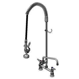T&S  B-0123-ADF10  Easyinstall PRU, Spring , Deck mt, 8'' Cntrs, 10''  Fct