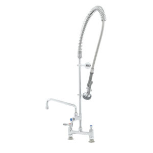 T&S  B-0123-ADF10-B  Easyinstall PRU, Deck mt, 8'' Cntrs, 10''  Fct, Wall Brkt