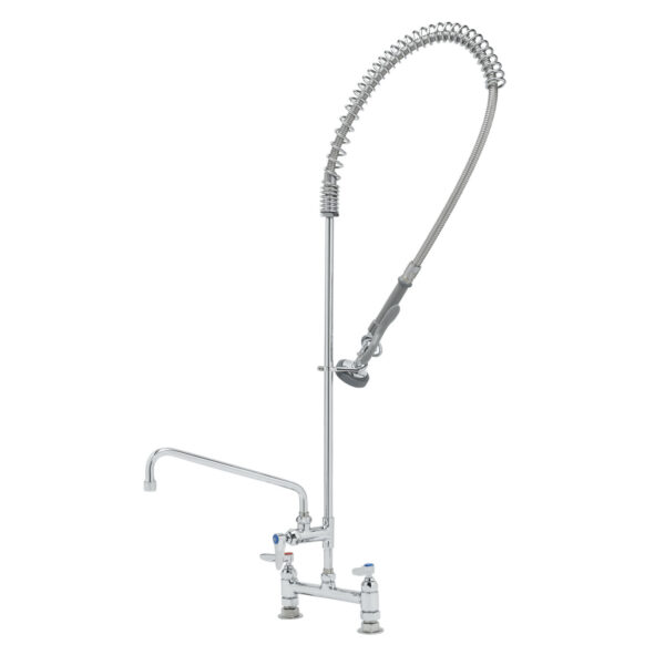 T&S  B-0123-ADF12  Easyinstall PRU, Spring , Deck mt, 8'' Cntrs, 12''  Fct