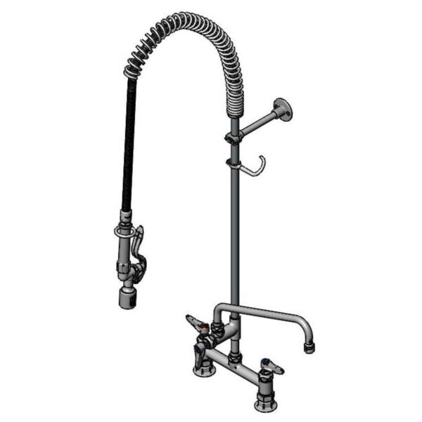 T&S  B-0123-ADF12-BJ  Easyinstall PRU, 8'' Deck mt, 12'' Fct, B-0107-J