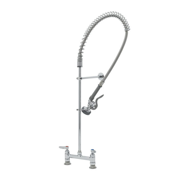 T&S  B-0123-B9  Easyinstall PRU, Spring , Deck mt, 8'' Cntrs, 9'' Wall Brkt