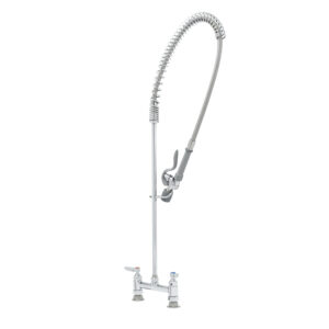 T&S  B-0123-C  PRU Unit:8''C/C Deck mt,Low-Flow Spray,44''Hose Assy.