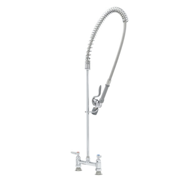 T&S  B-0123-C  PRU Unit:8''C/C Deck mt,Low-Flow Spray,44''Hose Assy.