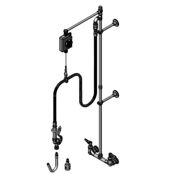 T&S  B-0130  PRU, Balancer, Wall mt, 8'' C/C
