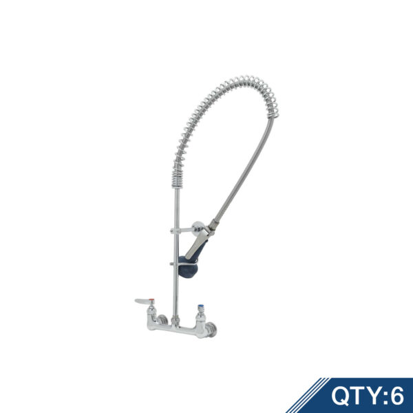 T&S  B-0133-08-M  Easyinstall PRU, Spring , Wall mt Base, 8'' Cntrs