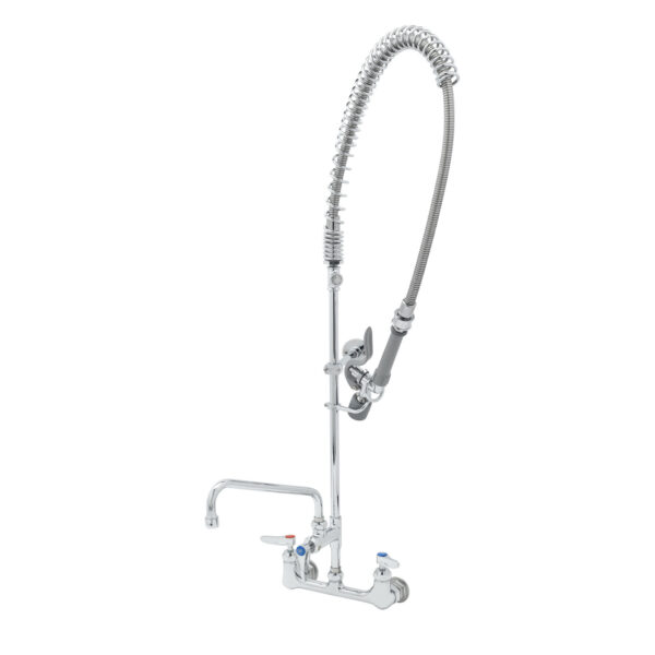 T&S  B-0133-10CRBJST  EasyInstall PRU, 8'' Wall mt Fct, Ceramas, ADF