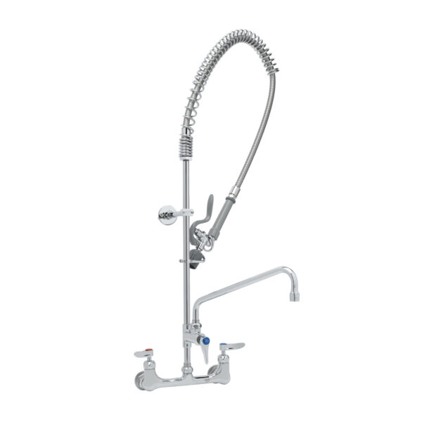 T&S  B-0133-12-CR-BC  PRU Unit W/ Ceramas, Wall Brkt, 12'' Swing, B-0107-C