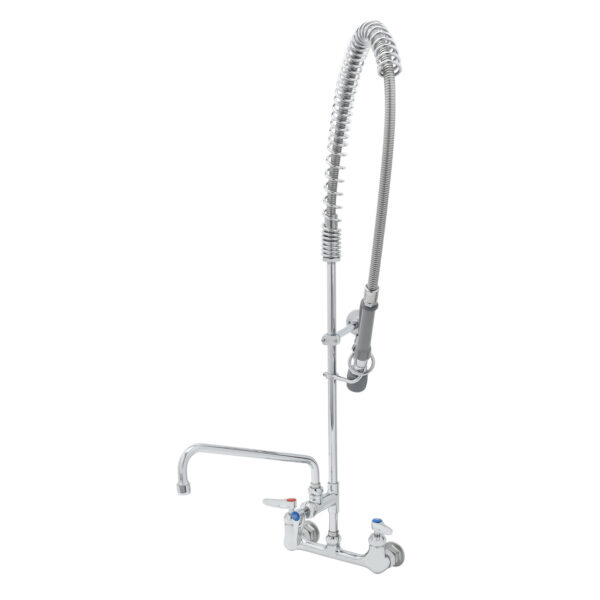 T&S  B-0133-12-CRBJK  EasyInstall PRU, 8'' Wall mt, Ceramas, 12'' ADF