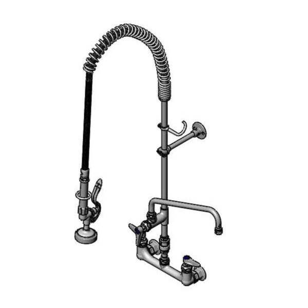 T&S  B-0133-12-CRVBE  PRU, 8''C/C Wall mt,  Fct,B-0230-K, B-0107, Ceramas