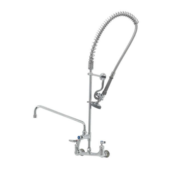 T&S  B-0133-14-CR-B  EasyInstall PRU, 8'' Wall mt, Ceramas, 14'' Fct, 6'' W.Brkt