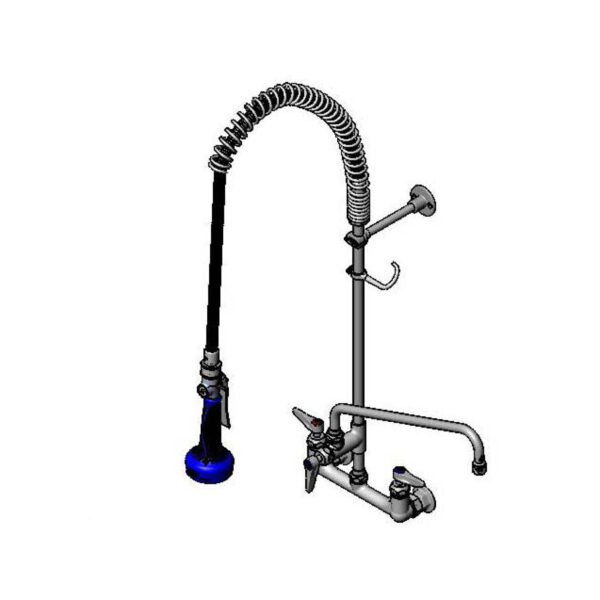 T&S  B-0133-14CRB8SK  EasyInstall PRU Unit: 8'' Wall mt, Ceramas