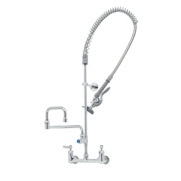 T&S  B-0133-18DJ-CRB  Easyinstall PRU, 8'' Wall mt, Ceramas,  Fct