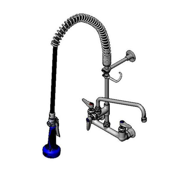 T&S  B-0133-A12-B8CX  PRU Unit: 8'' C/C Wall mt, 1/2'' NPT (F) In