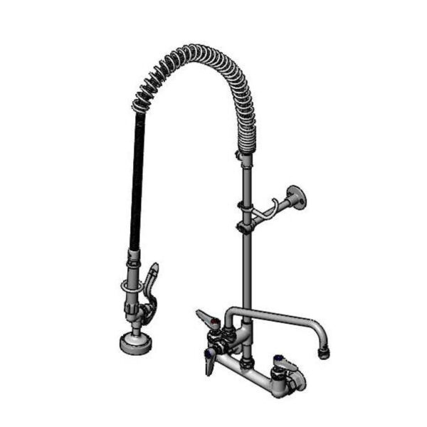 T&S  B-0133-A12B-TEE  Easyinstall PRU, B-0107, 12'' Nozzle, Wall Brkt