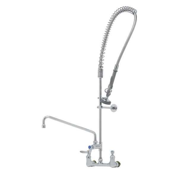 T&S  B-0133-A14-CCB  Easyinstall PRU, Spring , 8'' Wall mt