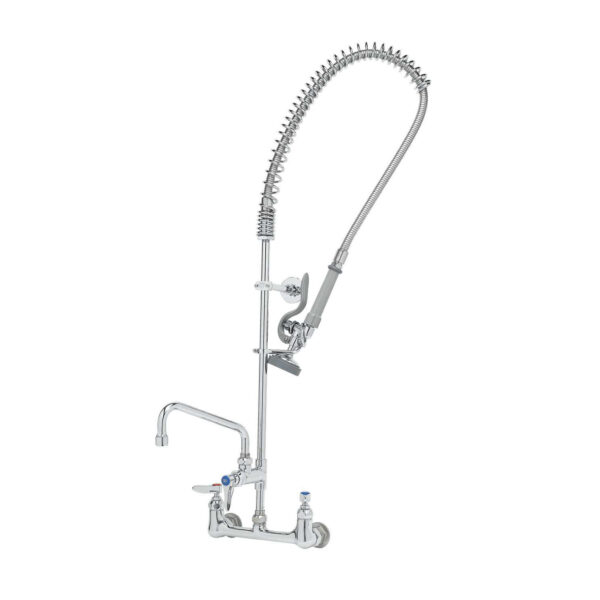 T&S  B-0133-ADF08-B  Easyinstall PRU, Spring , Wall mt, 8'' Cntrs
