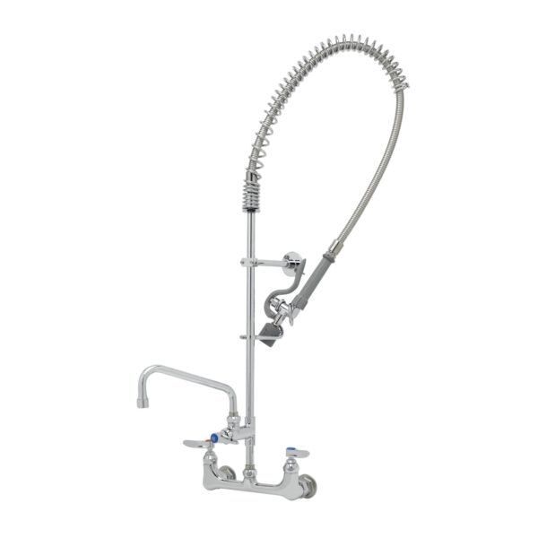 T&S  B-0133-ADF08-BC  PRU Unit: 8'' Wall mt,  Fct, 8'' Swing, B-0107-C