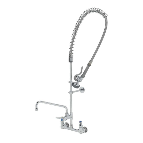 T&S  B-0133-ADF10-B  Easyinstall PRU, Spring , Wall mt, 8'' Cntrs