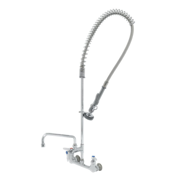 T&S  B-0133-ADF12  Easyinstall PRU, Spring , Wall mt, 8'' Cntrs, 12''  Fct