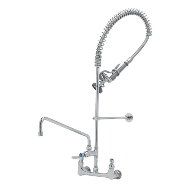 T&S  B-0133-ADF16-BR  8'' Wallmt PRU, 16'' Swing, 36'' Hose