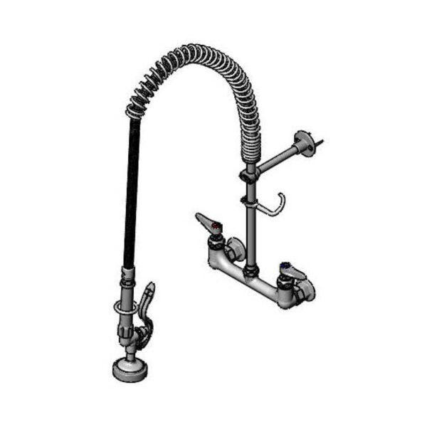 T&S  B-0133-B-145X  8'' Wall mt PRU Unit, 12'' Riser, B-0107 Spray Vlv