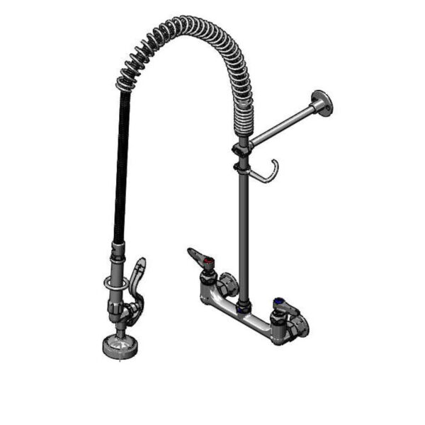 T&S  B-0133-B9  Easyinstall PRU, Spring , Wall mt, 8'' Cntrs, 9'' Wall Brkt