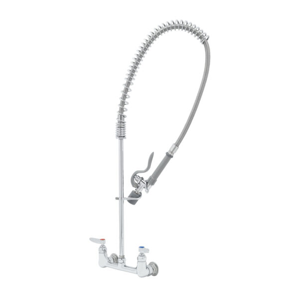 T&S  B-0133-C  Easyinstall PRU, Spring , Wall mt Base, 8'' Cntrs