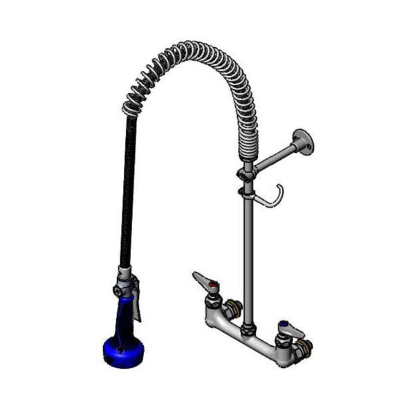 T&S  B-0133-CCB08  Easyinstall PRU, Spring , Wall mt, 8'' C/C, Wall Brkt