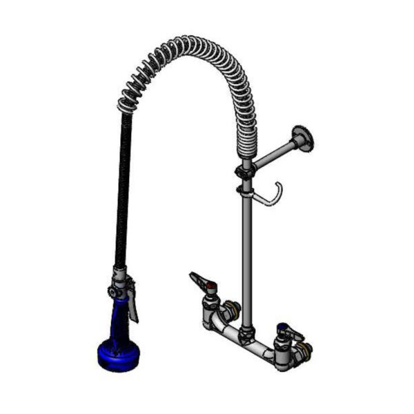 T&S  B-0133-CCB08C  Easyinstall PRU, Spring , Wall mt, 8'' C/C, Wall Brkt