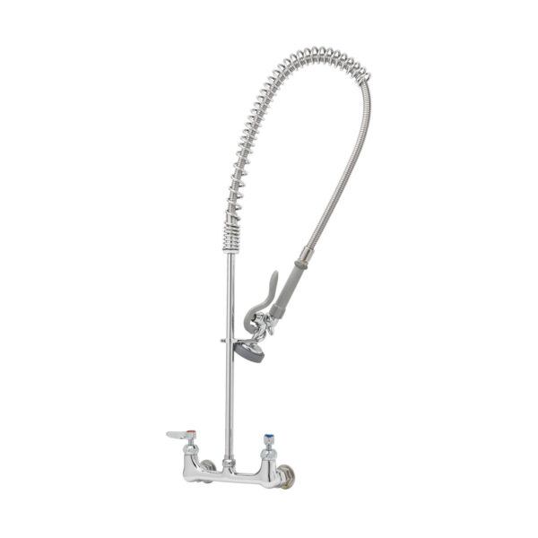 T&S  B-0133-CR  Easyinstall PRU, Spring , Cerama, Wall mt, 8'' Cntrs
