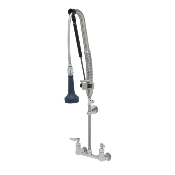 T&S  B-0133-CR-B8TP  Pull-Down PRU w/ Cerama cart,Lever, WallBrkt