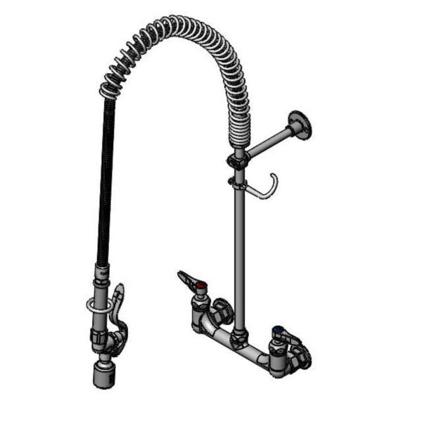 T&S  B-0133-CR-BC  Easyinstall PRU, Spring , Cerama cart, Wall Mt