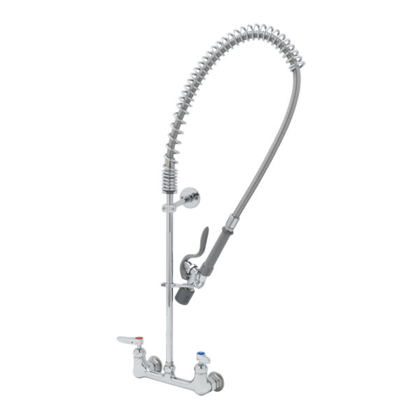 T&S  B-0133-CR-BJ  EasyInstall PRU, 8'' Wall mt Fct, Ceramas