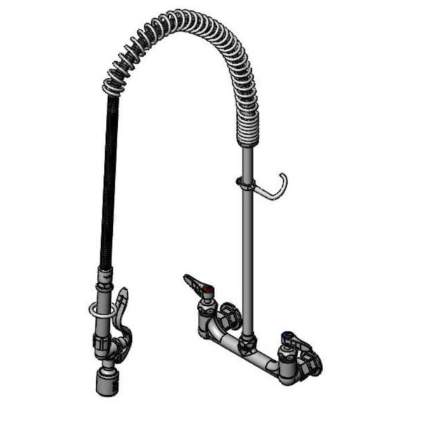 T&S  B-0133-CR-C  Easyinstall PRU, Spring , Cerama cart, Wall Mt