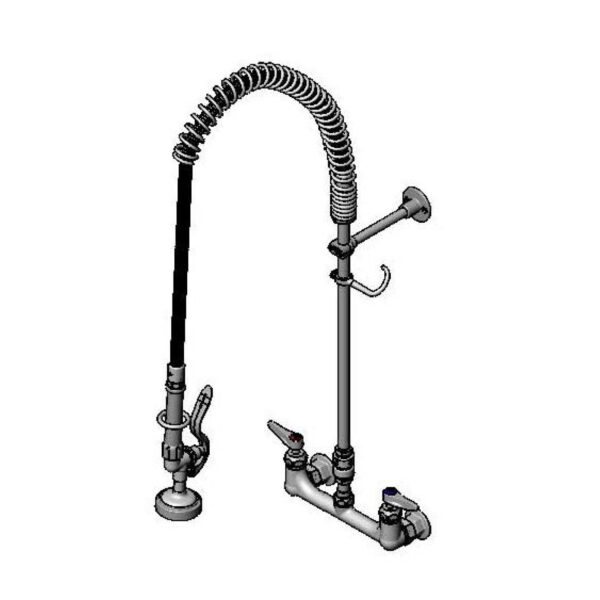 T&S  B-0133-CR-V-BE  PRU, 8''C/C Wall mt, vac. Brkr, B-0230-K, B-0107