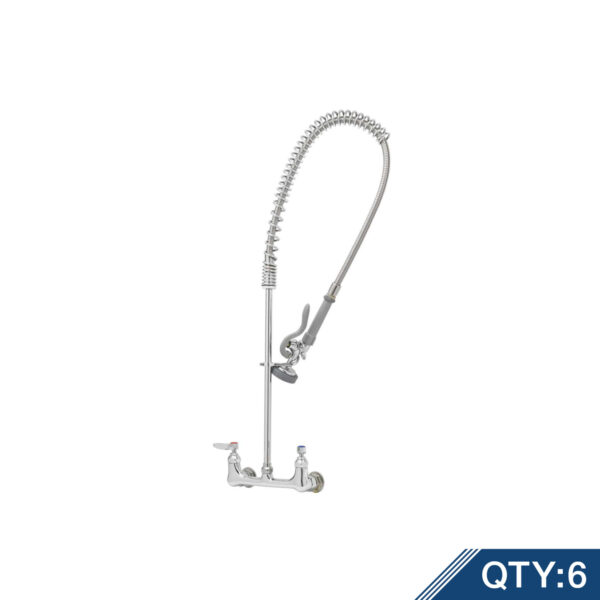 T&S  B-0133-M  Easyinstall PRU, Spring , Wall mt Base, 8'' Cntrs