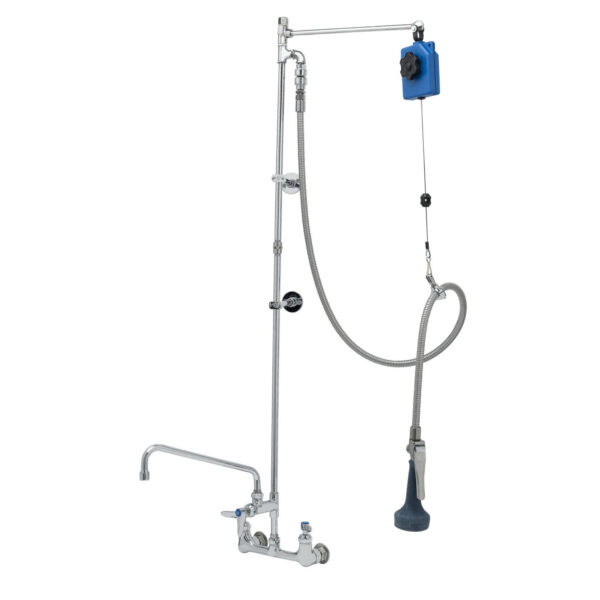 T&S  B-0140-08  PRU: 8'' Wall mt, Balancer Arm, 68'' Flex Hose, B-0108