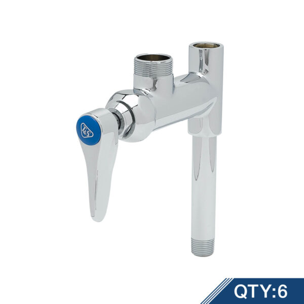 T&S  B-0155-01LN-M  Fct, 4'' Riser, Lever Handle