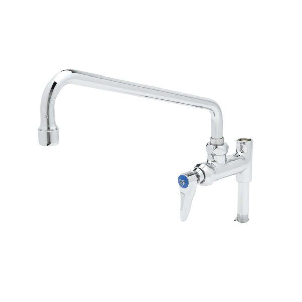 T&S  B-0156  Fct, 12'' Nozzle, Lever Handle, Eterna cart