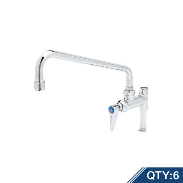 T&S  B-0156-M  Fct, 12'' Nozzle, Lever Handle