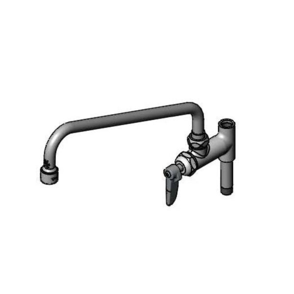 T&S  B-0156-VF22-CR  Fct, Cerama cart, 12'' Nozzle