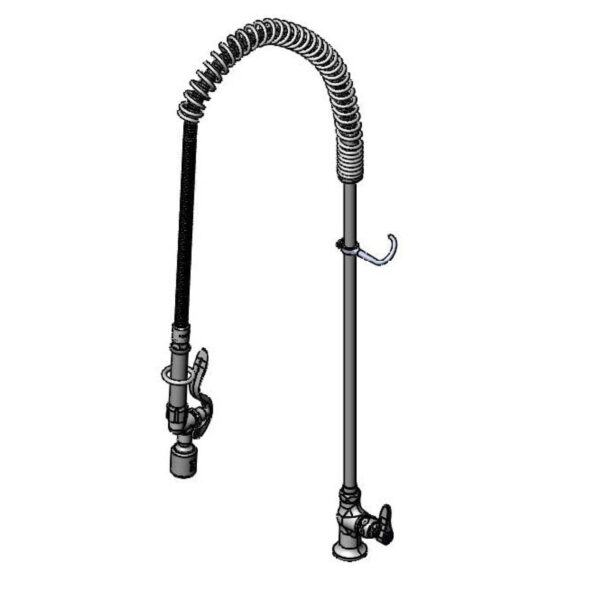 T&S  B-0173-C  1-Hole Deck mt PRU.Low-Flow Spray