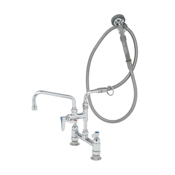 T&S  B-0175-05  PRU: 8'' Deck mt Base,  Fct W/ 8'' Swing