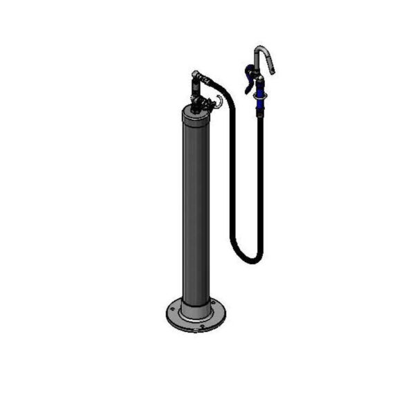 T&S  B-0195  Kettle Kaddy, Hook Nozzle w/ flex Hose, 1- ctrl